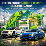 crecimiento de matriculaciones electrificadas illustration for Electrified Vehicle Registrations Growth: Trends, Drivers, and