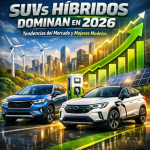 SUVs híbridos 2026 illustration for Hybrid SUVs Dominate in 2026: Market Trends and Top Models