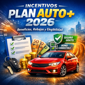 incentivos Plan Auto+ 2026 illustration for Plan Auto+ 2026 Incentives: Key Benefits, Rebates, and Eligibility