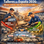 Explicar que el número de talleres ha caído en los últimos años illustration for Talleres en España 2026: menos centros, más