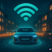 Actualizaciones OTA en Coches: La Revolución Exclusiva y Fácil. «Imagen generada por IA, cumplimiento EU AI Act»