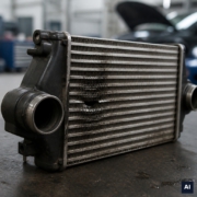 Intercooler averiado: 5 síntomas que delatan un fallo en tu turbo. «Imagen generada por IA, cumplimiento EU AI Act»